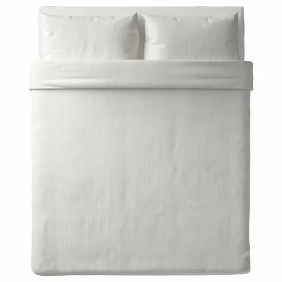 IKEA NATTJASMIN KING DUVET COVER & PILLOWCASES - Picture 5 of 15